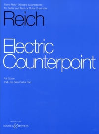 Reich Electric Counterpoint Guitar Score & Part Sheet Music Songbook