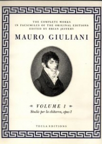 Giuliani Complete Works Vol 1 Studies Op1 Guitar Sheet Music Songbook