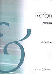 Microjazz Guitar Duets Book 1 Norton Sheet Music Songbook