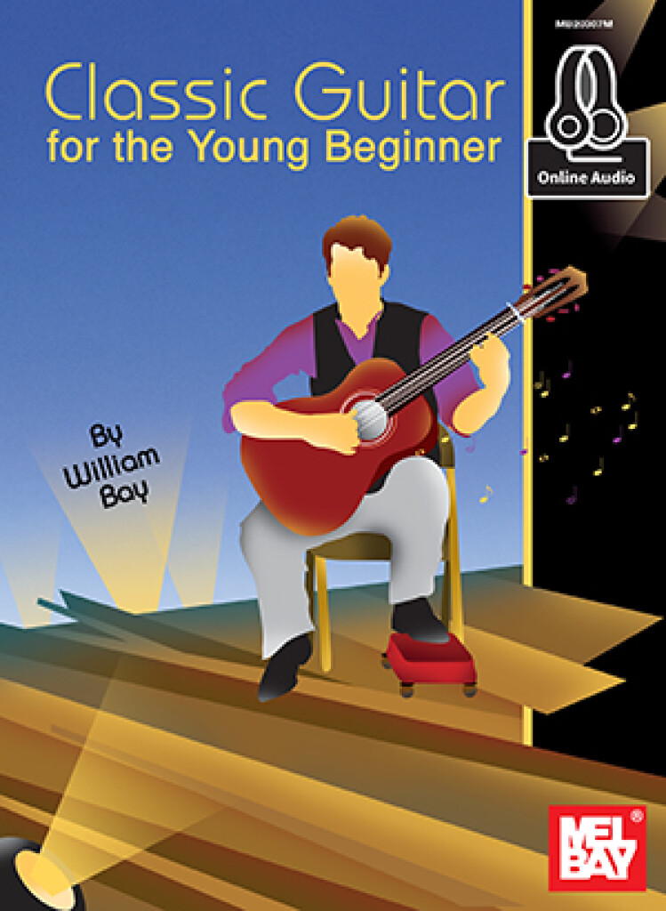 Classic Guitar For The Young Beginner Bay Bk/audio Sheet Music Songbook