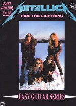 Metallica Ride The Lightning Easy G/v (with Tab) Sheet Music Songbook