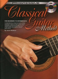Progressive Classical Guitar Method Book & Cd Sheet Music Songbook