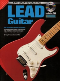 Progressive Lead Guitar Book & Cd Sheet Music Songbook