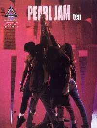 Pearl Jam Ten Recorded Versions Guitar Tab Sheet Music Songbook