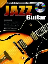 Progressive Jazz Guitar Book & Cd Sheet Music Songbook