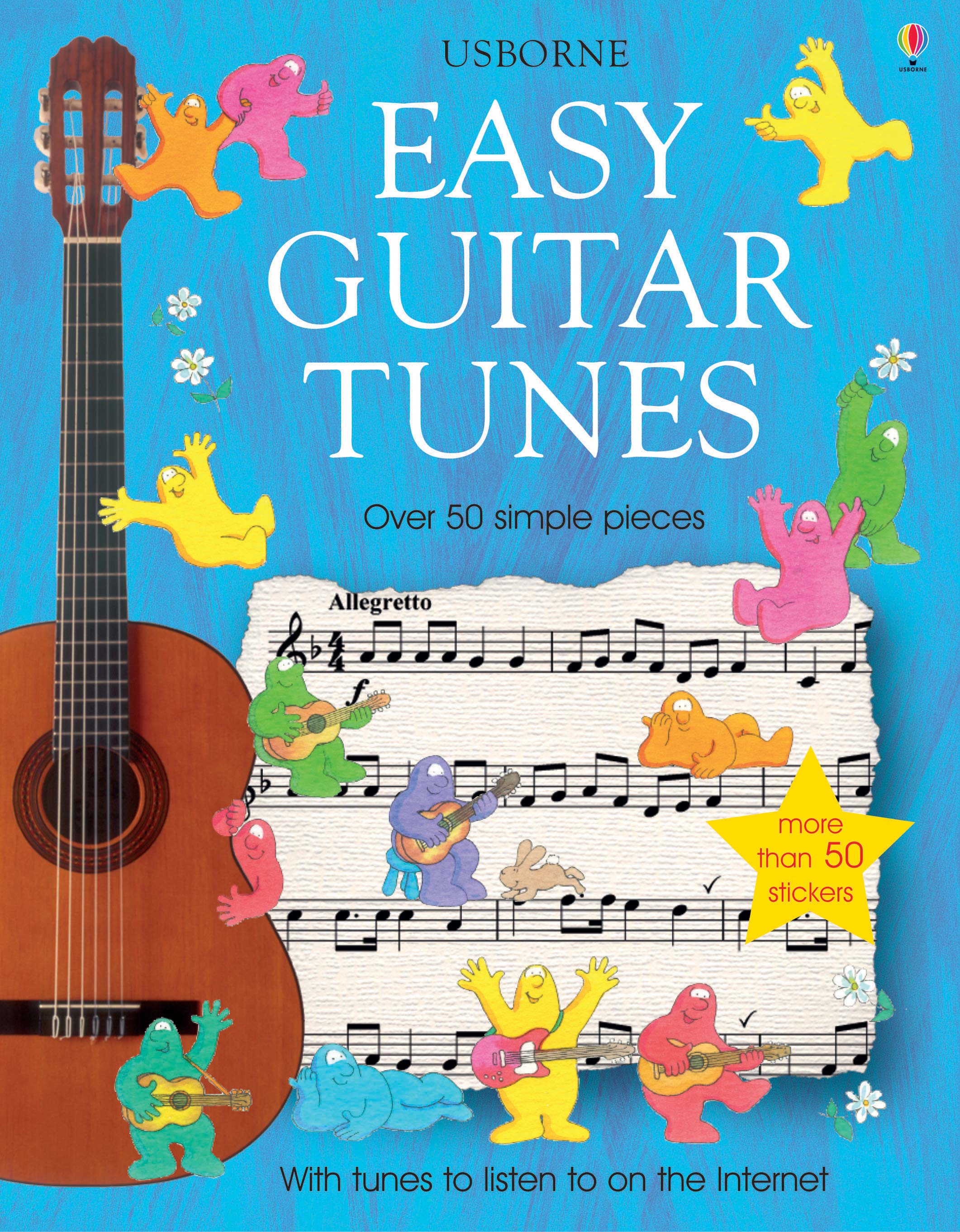 Usborne Easy Guitar Tunes Marks Sheet Music Songbook