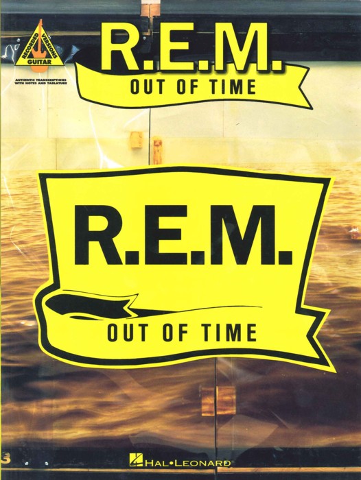 R E M Out Of Time Guitar Tab Sheet Music Songbook