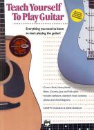 Teach Yourself To Play Guitar Book & Enhanced Cd Sheet Music Songbook