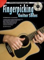 Progressive Fingerpicking Guitar Solos Book & Cd Sheet Music Songbook