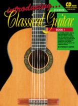 Introducing Classical Guitar 1 Book & Cd Sheet Music Songbook