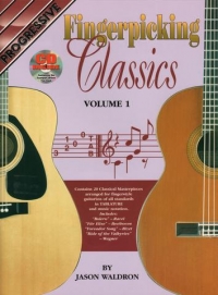 Progressive Fingerpicking Classics 1 + Cd Guitar Sheet Music Songbook