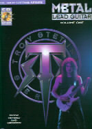 Metal Lead Guitar Vol 1 Stetina Book & Cd Tab Sheet Music Songbook
