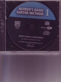 Alfred Basic Guitar Method 1 Cd Only Sheet Music Songbook
