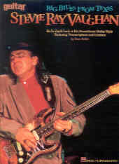 Stevie Ray Vaughan Big Blues From Texas Guitar Tab Sheet Music Songbook