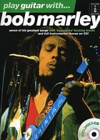 Bob Marley Play Guitar With Book & Cd Tab Sheet Music Songbook