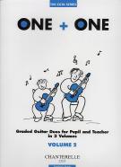 One Plus One Vol 2 Teacher Score Guitar Duet Sheet Music Songbook