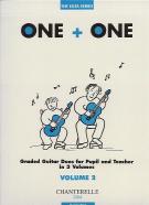 One Plus One Vol 2 Pupils Part Guitar Duet Sheet Music Songbook