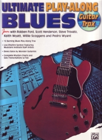 Ultimate Guitar Blues Play-along Inc Tab Book & Cd Sheet Music Songbook