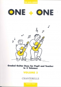 One Plus One Vol 3 Teachers Score Guitar Duet Sheet Music Songbook