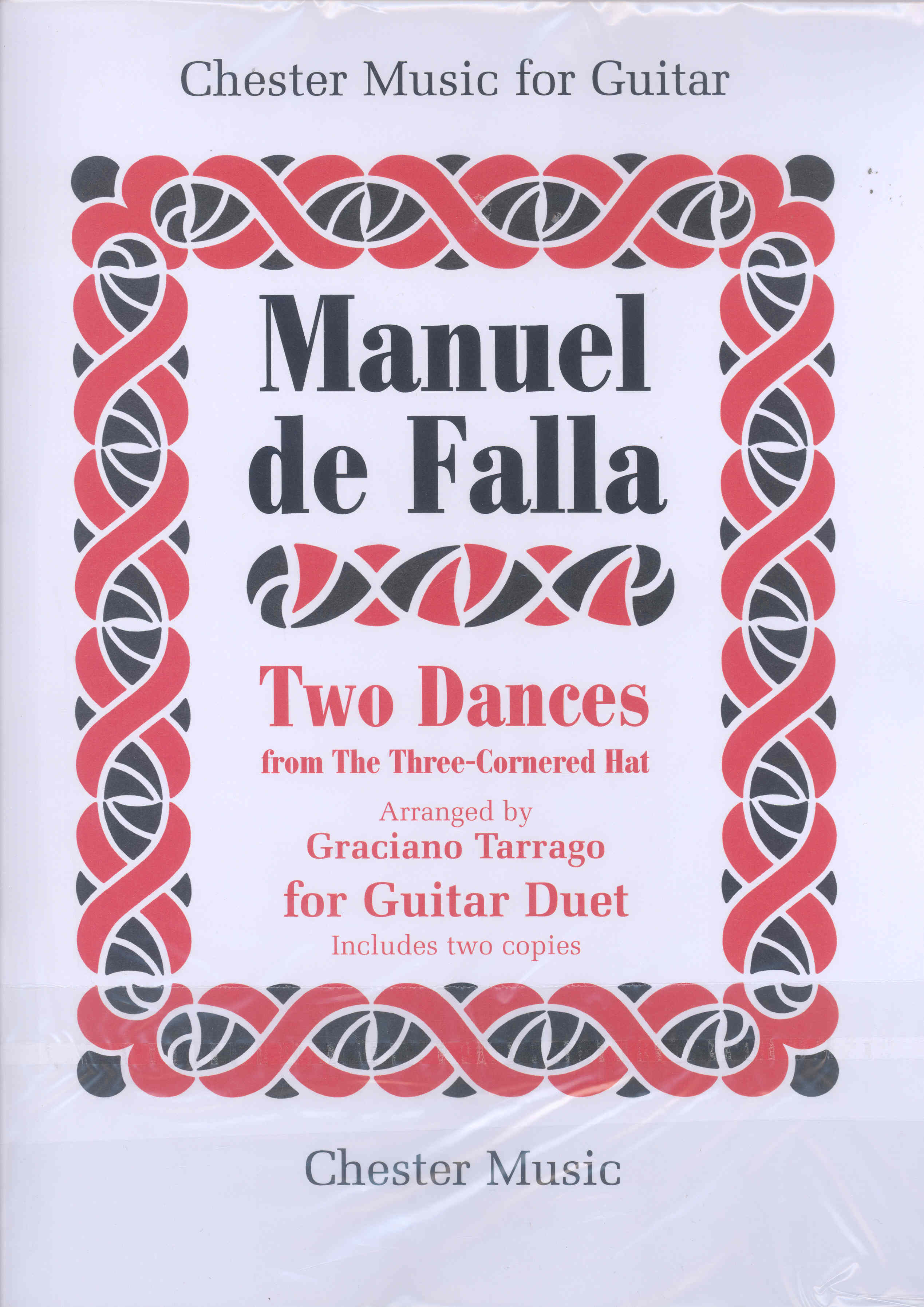 Falla Two Dances (three Cornered Hat) Tarrago Duet Sheet Music Songbook