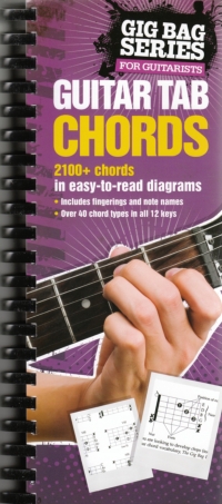 Gig Bag Book Of Guitar Tab Chords Bridges Tab Sheet Music Songbook