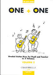 One Plus One Vol 3 Pupils Part Guitar Duet Sheet Music Songbook