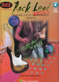 Rock Lead Basics Nolan/gill Tab Book & Audio Sheet Music Songbook
