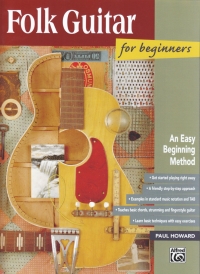 Folk Guitar For Beginners Book Only Sheet Music Songbook