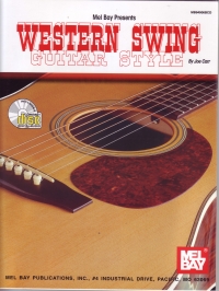 Western Swing Guitar Style Carr Book & Cd Sheet Music Songbook
