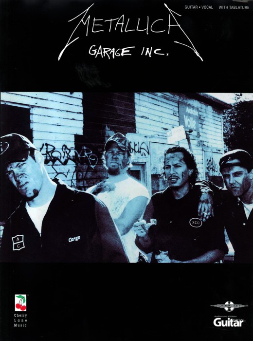 Metallica Garage Inc Play It Like It Is Tab Sheet Music Songbook