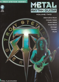 Metal Rhythm Guitar Vol 2 Book & Audio Sheet Music Songbook