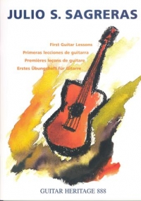 Sagreras First Guitar Lesson Book 1 Sheet Music Songbook