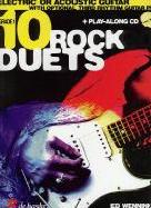 10 Rock Duets Grade 1 Guitar Duet Wennink Book&cd Sheet Music Songbook