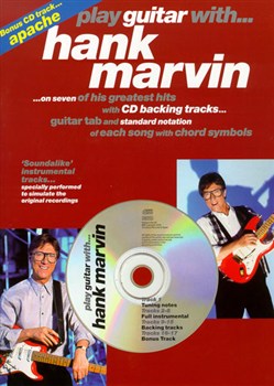 Hank Marvin Play Guitar With Book & Cd Tab Sheet Music Songbook