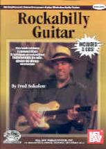 Rockabilly Guitar Sokolow Book & 3 Cds Sheet Music Songbook