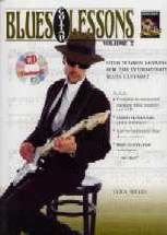Blues Guitar Lessons Vol 2 Book & Cd Sheet Music Songbook