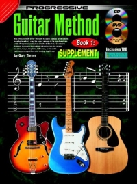 Progressive Guitar Method Supplement 1 + Cd & Dvd Sheet Music Songbook