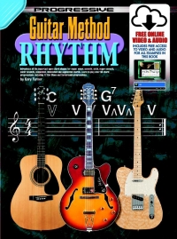 Progressive Guitar Method Rhythm Book + Online Sheet Music Songbook
