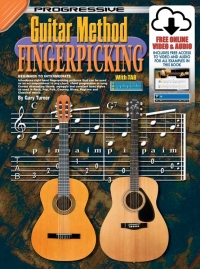Progressive Guitar Method Fingerpicking + Online Sheet Music Songbook