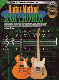 Progressive Guitar Method Bar Chords + Cd & Dvd Sheet Music Songbook