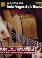 Acoustic Guitar Solo Fingerstyle Basics Book/audio Sheet Music Songbook
