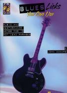 Blues Licks You Can Use Ganapes Book/dwnld Guitar Sheet Music Songbook