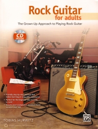 Rock Guitar For Adults Hurwitz Book & Cd Sheet Music Songbook