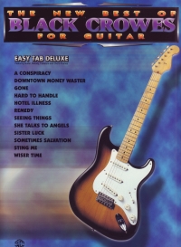 Black Crowes New Best Of Easy Guitar Tab Sheet Music Songbook