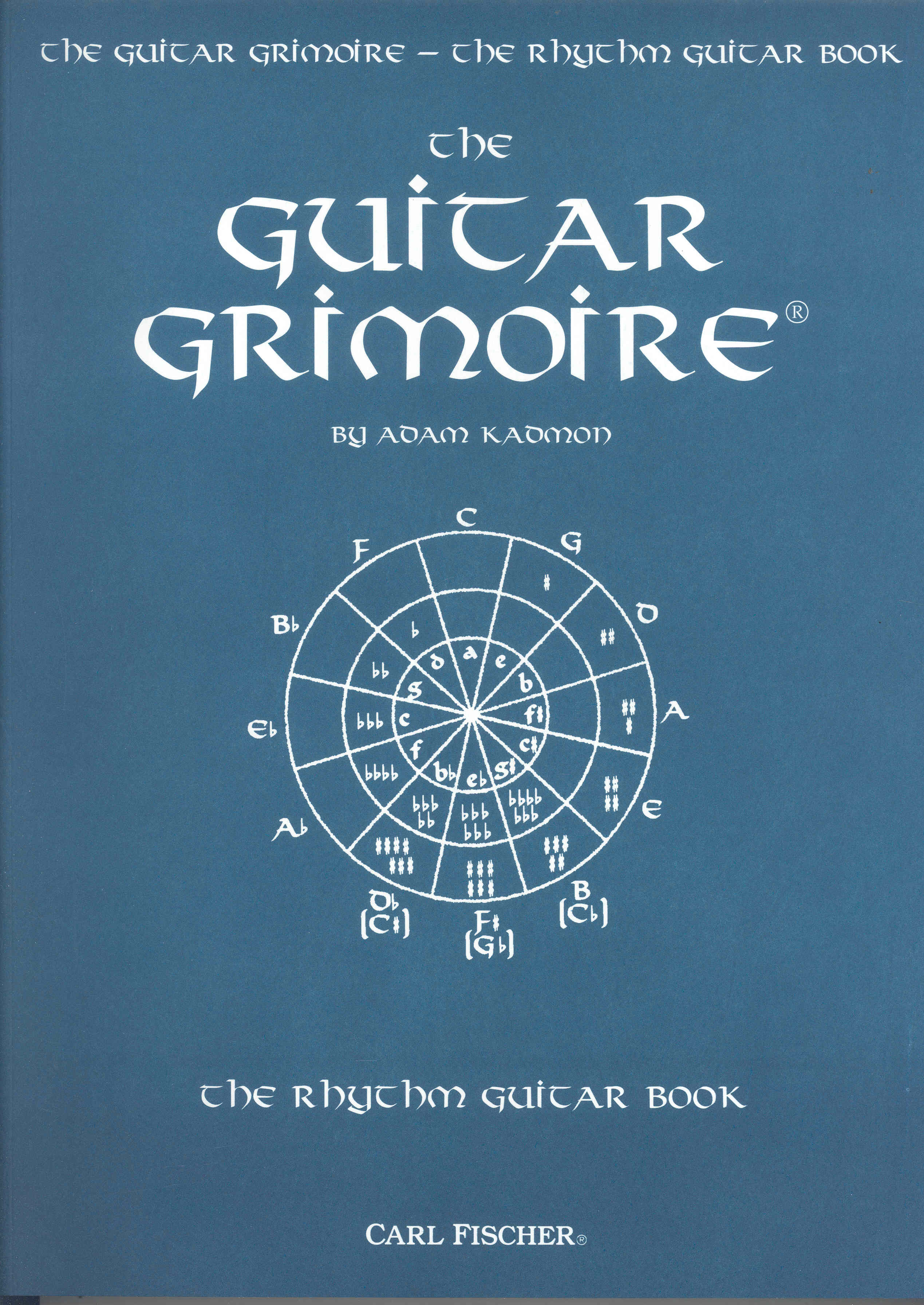 Rhythm Guitar Book Kadmon Guitar Grimoire Sheet Music Songbook