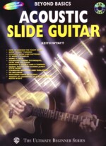 Beyond Basics Acoustic Slide Guitar Wyatt Book & Cd Sheet Music Songbook