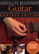 Absolute Beginners Guitar Omnibus Book & Cd Sheet Music Songbook