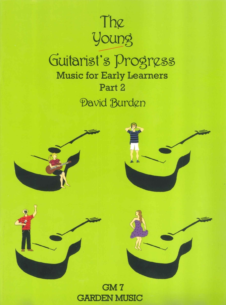 Young Guitarists Progress Vol 2 Burden Sheet Music Songbook