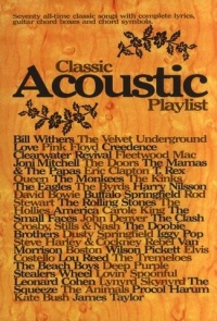Classic Acoustic Playlist Guitar Sheet Music Songbook