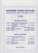 Scarlatti Sonata Lagoya Guitar Duet Sheet Music Songbook